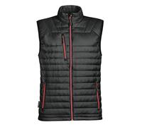 Stormtech Men's Gravity Thermal Bodywarmer Vest, Black/True Red, L