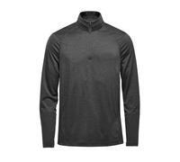 Stormtech Men's Milano H2X-DRY Quarter Zip Pullover in Charcoal | Size: Large Stormtech Charcoal L