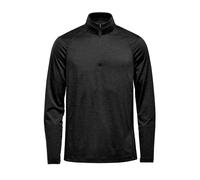 Stormtech Men's Milano Quarter Zip Sweatshirt in Black | Size: 6XL Stormtech Black 6XL