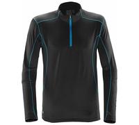 Stormtech Men's Pulse Zip Neck Fleece Top in Jet Black | Size: Medium Stormtech Jet Black M