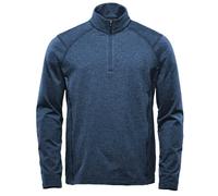 STORMTECH Mens Pure Earth Treeline Performance 1/4 Zip Black Navy Jacket HTZ-2