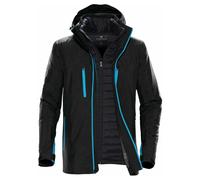 Stormtech Men's Stormtech Matrix System Jacket {ST-XB-4M} - Black/Electric Blue - 3X-Large