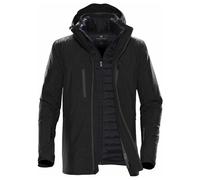 Stormtech Men's Stormtech Matrix System Jacket {ST-XB-4M} - Black/Graphite Grey - Medium