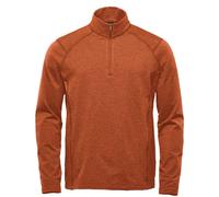Stormtech Men's Treeline Heather Fleece Top in Burnt Orange | Size: Large Stormtech Burnt Orange L