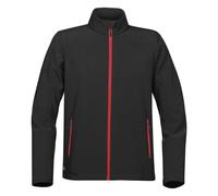 Stormtech Mens Orbiter Softshell S Black/Azure Blue