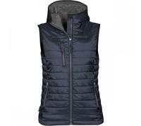 Stormtech PFV-2W Womens Gravity Thermal Vest Navy/Charcoal 2XL Colour: 2XL