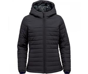 Stormtech QXH-1W Womens Nautilus Quilted Hooded Jacket Black S Colour: S