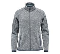 Stormtech FHZ-1W Womens Avalante Full-Zip Fleece Jacket Black Heather S