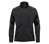 Stormtech Women's Avalante Heather Full Zip Fleece Jacket in Black | Size: Large Stormtech Black L