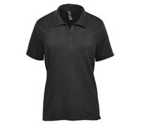 Stormtech Women's Camino Performance Short-Sleeved Polo Shirt in Black | Size: XL Stormtech Black XL
