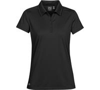 Stormtech Women's Eclipse H2X-Dry Pique Polo in Black | Size: Large Stormtech Black L