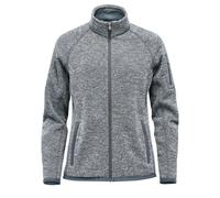 Stormtech Women's Avalante Heather Full Zip Fleece Jacket in Dark Grey | Size: XL Stormtech Dark Grey XL