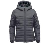Stormtech Women's Nautilus Quilted Hooded Jacket in Black | Size: Medium Stormtech Black M