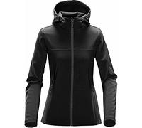 Stormtech Womens/Ladies Orbiter Soft Shell Jacket (S) (Black/Dolphin)