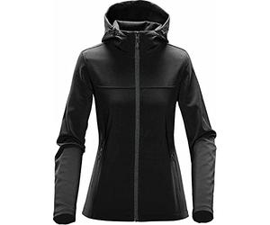 Stormtech Womens/Ladies Orbiter Soft Shell Jacket (S) (Black/Dolphin)