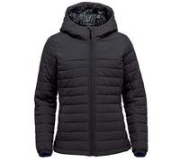 Stormtech QXH-1W Womens Nautilus Quilted Hooded Jacket Black S Colour: S