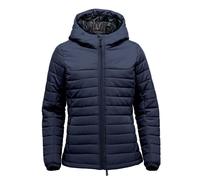 Stormtech Women's Nautilus Quilted Hooded Jacket in Navy | Size: Medium Stormtech Navy M