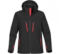Stormtech XB-3 Patrol Technical Softshell Jacket Black/Red 2XL Colour: 2XL
