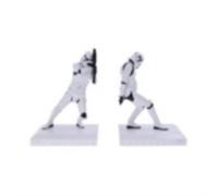 Nemesis Now Original Stormtrooper Bookend Figurines 18.5cm, Resin, White, Officially Licensed Original Stormtrooper Merchandise, Two Stormtrooper Figures to Keep Your Books Upright - Pack of 2