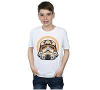 Stormtrooper Dia De Los Muertos T-Shirt Star Wars White 5-6 Years