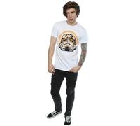Stormtrooper Dia De Los Muertos T-Shirt Star Wars White XXL