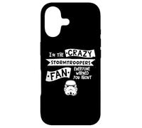 Stormtrooper Helmet I'm The Crazy Fan Slogan Case for iPhone 17