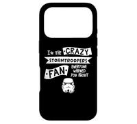 Stormtrooper Helmet I'm The Crazy Fan Slogan Case for iPhone 17 Pro