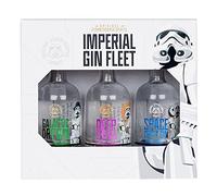 Stormtrooper Imperial Gin Trio Gift Set by Blue Tree Gifts, Contains 3x5cl Gins, Gift for Star Wars Fans and Gin Lovers on birthdays, Christmas, Father's Day