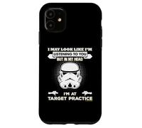 Stormtrooper In My Head I'm At Target Practise Slogan Case for iPhone 11