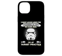 Stormtrooper In My Head I'm At Target Practise Slogan Case for iPhone 14 Plus