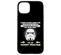 Stormtrooper In My Head I'm At Target Practise Slogan Case for iPhone 15 Plus