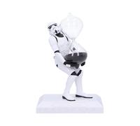 Nemesis Now Star Wars Stormtrooper Time's Up Sand Timer - Officially Licensed Star Wars Collectible, Hourglass with Removable Sand Timer, Gift for Sci-Fi Fans and Collectors, 17.5cm