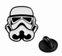 Stormtrooper White Lapel Pin Badge Brooch
