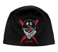 Stormtroopers Of Death Men's Scrawled Lightning Beanie in Black Stormtroopers Of Death Black One Size