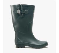 Stormwells BLYTHE Womens Rubber Wellington Boots Green/Red - UK 6