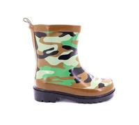 StormWells Camouflage Print Wellingtons in Green | Size: 4 StormWells Green 4