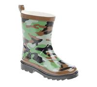 StormWells Camouflage Print Wellingtons in Green | Size: 8 StormWells Green 8