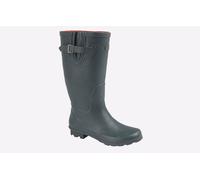 StormWells Blythe Ladies Rubber Wellington Boots Green/Red UK 3