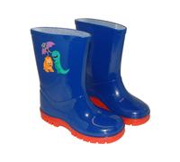 StormWells Men's Dinosaur Wellington Boots in Navy | Size: 5 StormWells Navy 5