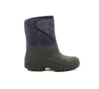 StormWells Men's Touch Fastening Insulated Boots in Navy | Size: 4 StormWells Navy 4