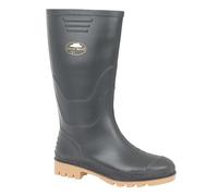 Stormwells SPLASH Kids Junior PVC Wellington Boots Black UK 6