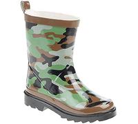 StormWells W208E Boys Short Wellington Boots Camo