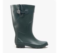 Stormwells Helmsley Wide Fit Womens Wellingtons | Wellingtons | Green/Red Trim | UK Size 3