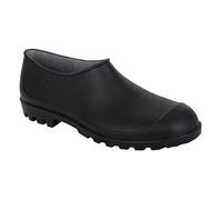 StormWells Womens/Mens Garden Shoes Unisex Garden Clogs/Wellie Shoes/Welly Clog Black 7 UK