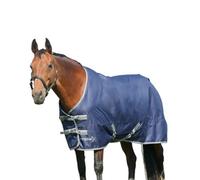 Stormx Empra 100 Standard-Neck Horse Turnout Rug Navy (7 3")