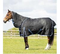 StormX Empra Extra 200g Turnout Rug with Detachable Neck - Black - 6'9''
