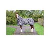 StormX Original Zebra Print Fly Rug - Black/White - 5'3"
