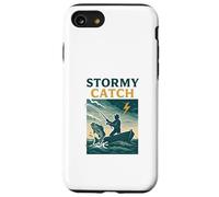 Stormy Catch Night Fishing Scene Case for iPhone SE (2020) / 7/8