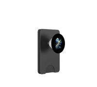 Stormy Clouds Biker Riding Up Lightning Stairs PopSockets PopWallet for MagSafe
