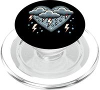 Stormy Clouds Illustration Storm PopSockets PopGrip for MagSafe